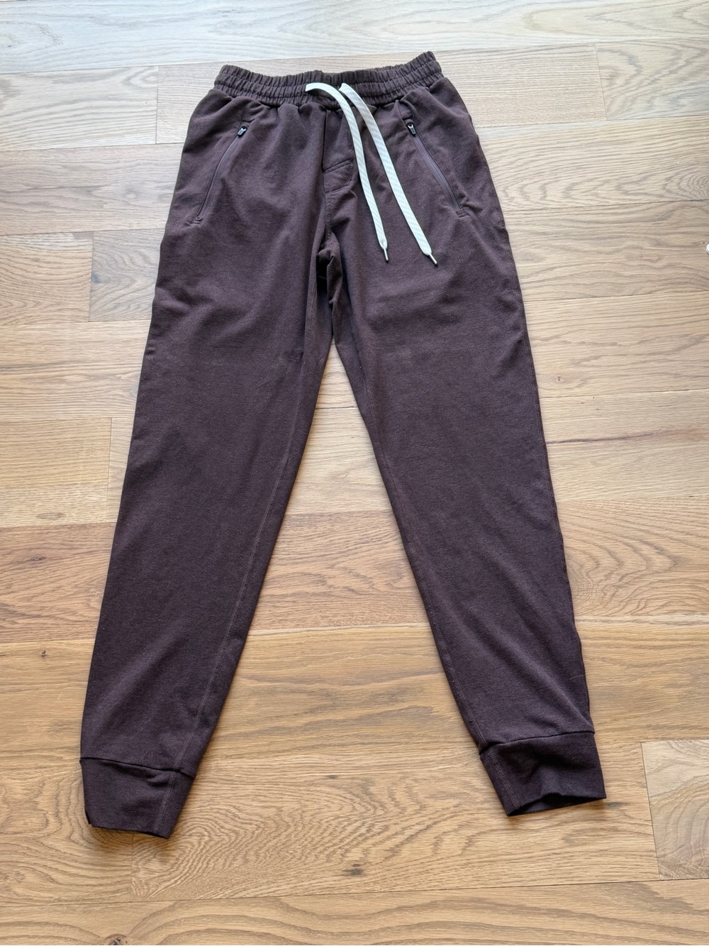 Vuori Sunday Performance Joggers Men’s XS Brown Drawstring Athletic Pants